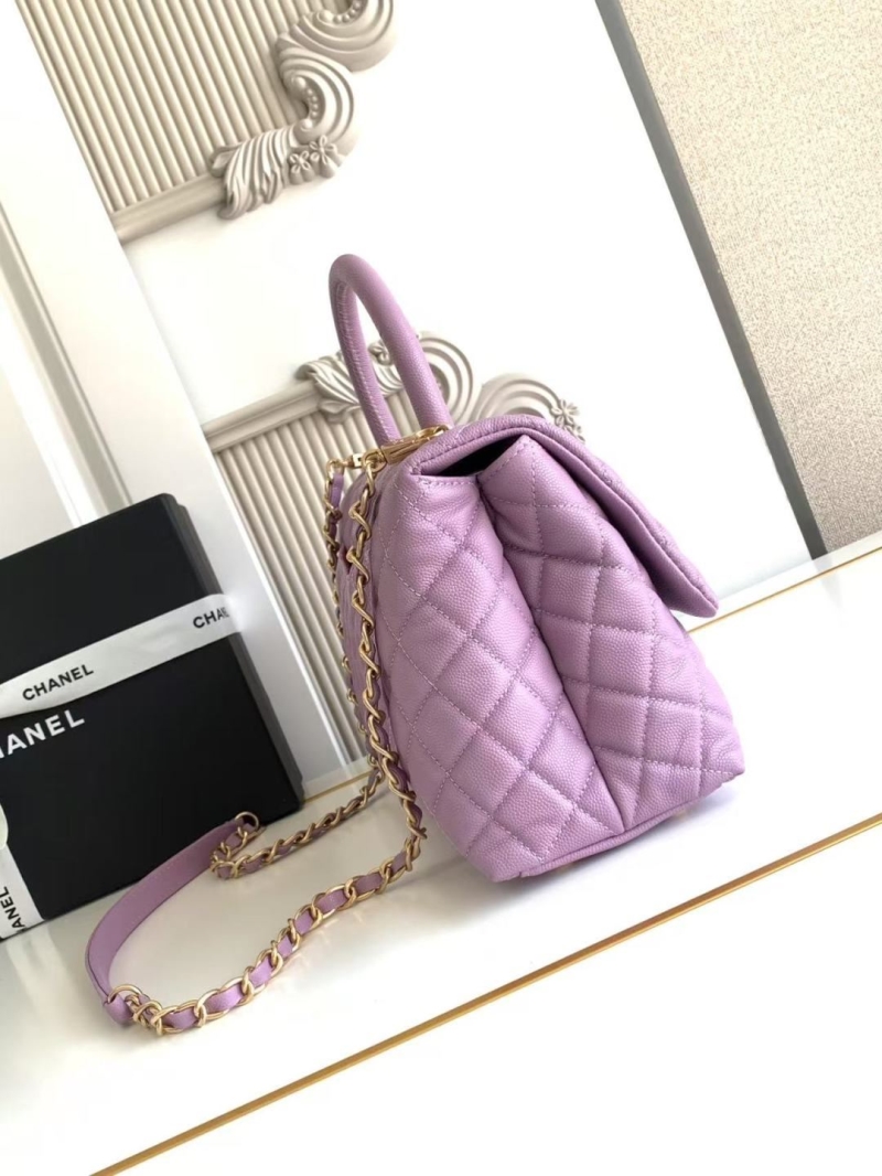 Ch**el top handle bags